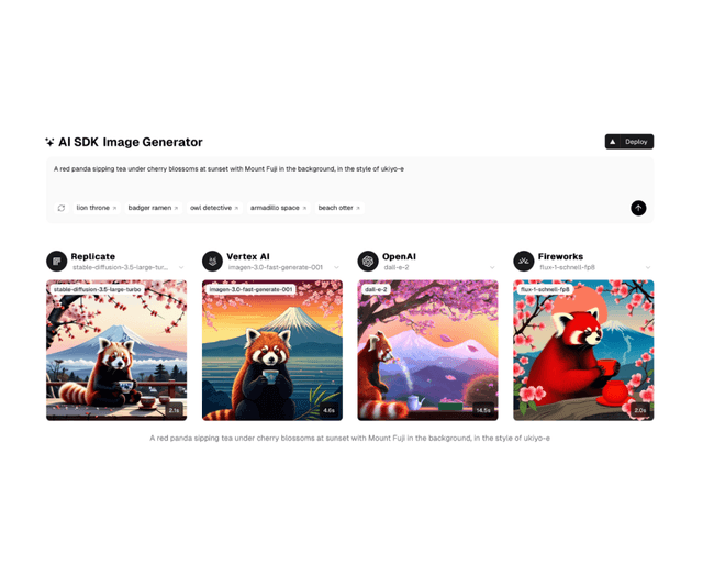AI SDK Image Generator