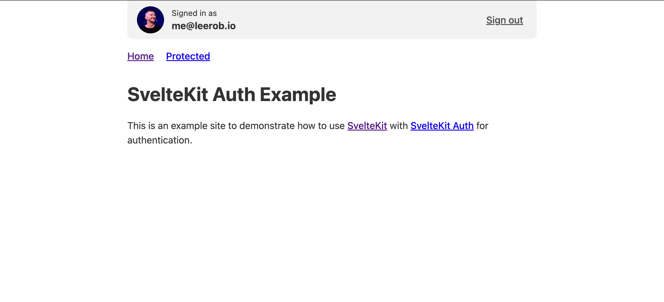 SvelteKit Auth