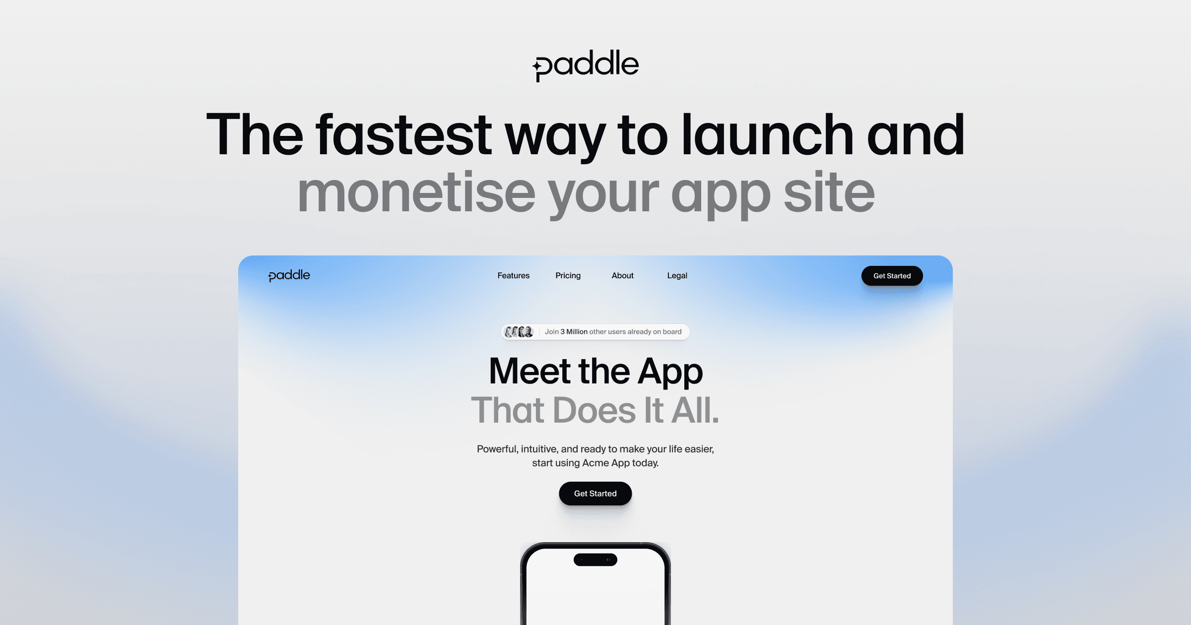 Contentful thumbnail for Paddle Mobile Web Payments Starter